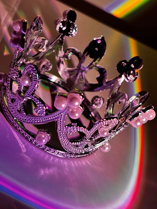 1Pcs Mini Crown Cake Decoration Topper 👑